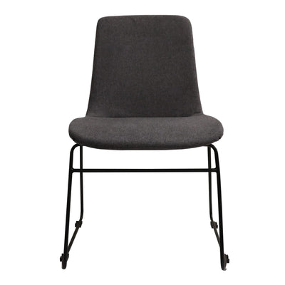 RL Tempo Fabric Upholstered Sled Base Stackable Visitor Chair