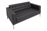 RL Venus PU Leather Upholstered 3 Seater Breakout Sofa