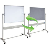 VC Mobile Magnetic Whiteboard & Pinboard Combo