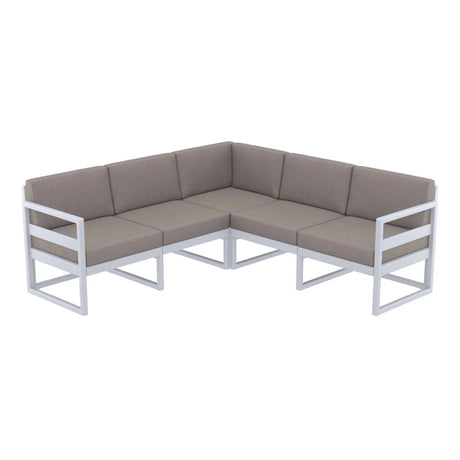 FL Mykonos Hospitality Outdoor Corner Lounge with Cushion