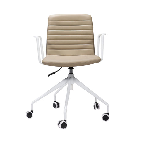 RL Pixel Swivel PU Leather Upholstered Breakout and Meeting Chair