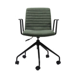 RL Pixel Swivel Fabric Upholstered Breakout and Meeting Chair