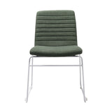 RL Pixel Fabric Upholstered Sled Base Breakout Chair