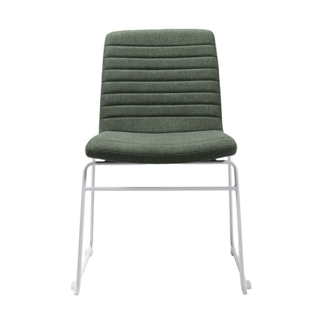 RL Pixel Fabric Upholstered Sled Base Breakout Chair