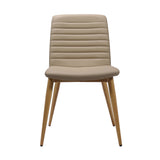 RL Pixel PU Leather Upholstered 4 Leg Breakout Chair