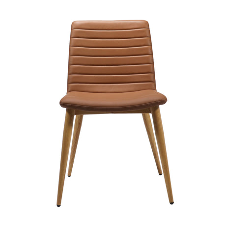 RL Pixel PU Leather Upholstered 4 Leg Breakout Chair