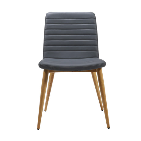 RL Pixel PU Leather Upholstered 4 Leg Breakout Chair