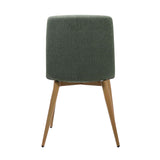 RL Pixel Fabric Upholstered 4 Leg Breakout Chair