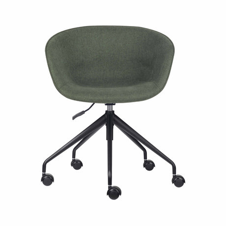 RL Pixel Swivel Fabric Upholstered Breakout Tub Chair
