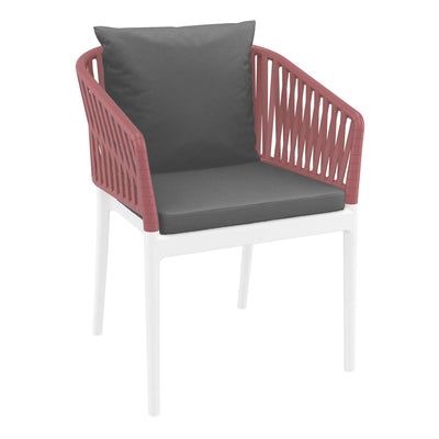 FL Siesta Portofino Hospitality Outdoor Stackable Armchair