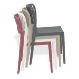 FL Siesta Portofino Hospitality Stackable Outdoor Chair