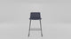 RL Pixel Fabric Upholstered Sled Base Counter Stool