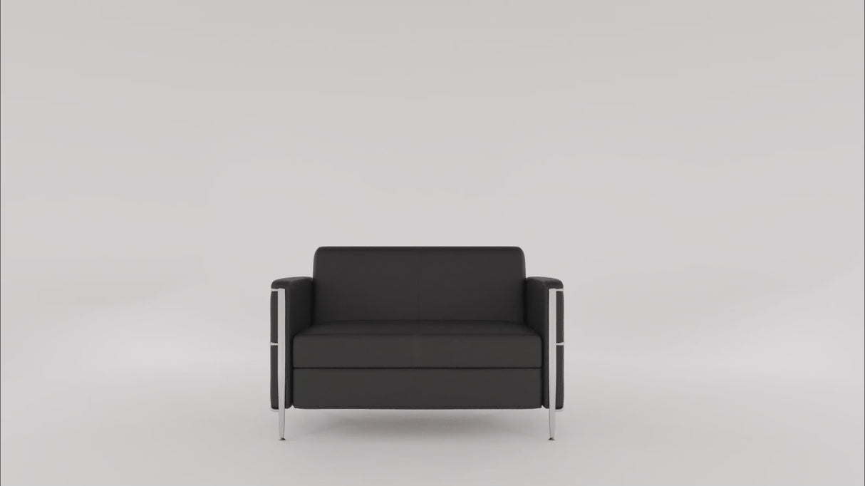 RL Eclipse PU Leather Upholstered 2 Seater Breakout Sofa