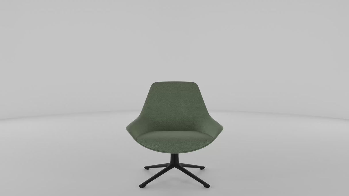 RL Lutie Club Fabric Upholstered Breakout Chair