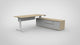 RL Boost Height Adjustable Executive Desk with Return Cabinet