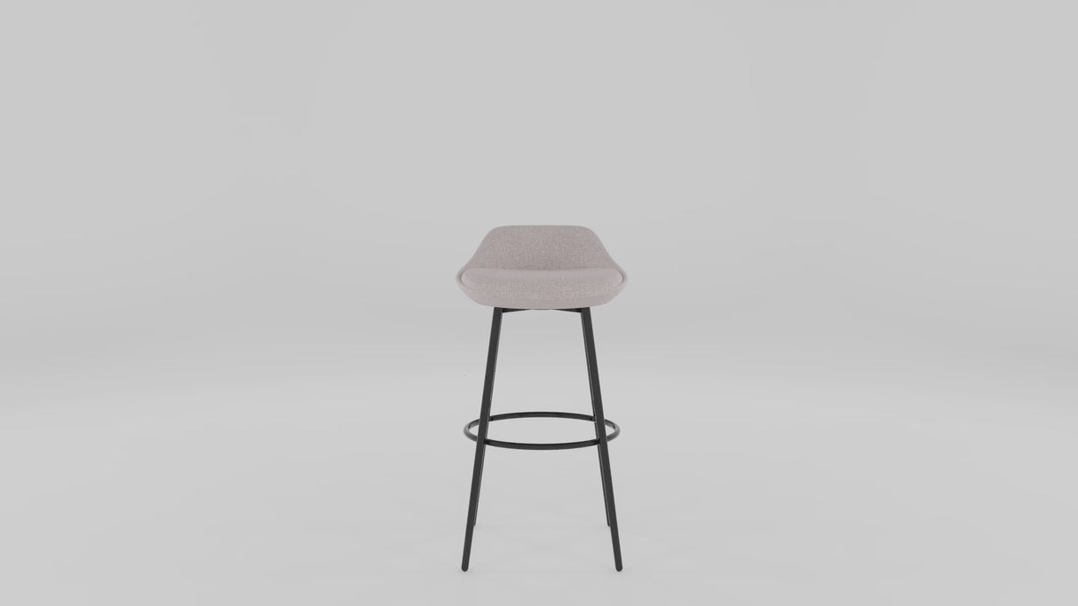 RL Eros Metal Leg Hospitality Bar Stool