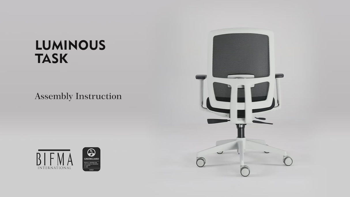 RL Luminous Mesh Back Operator Chair