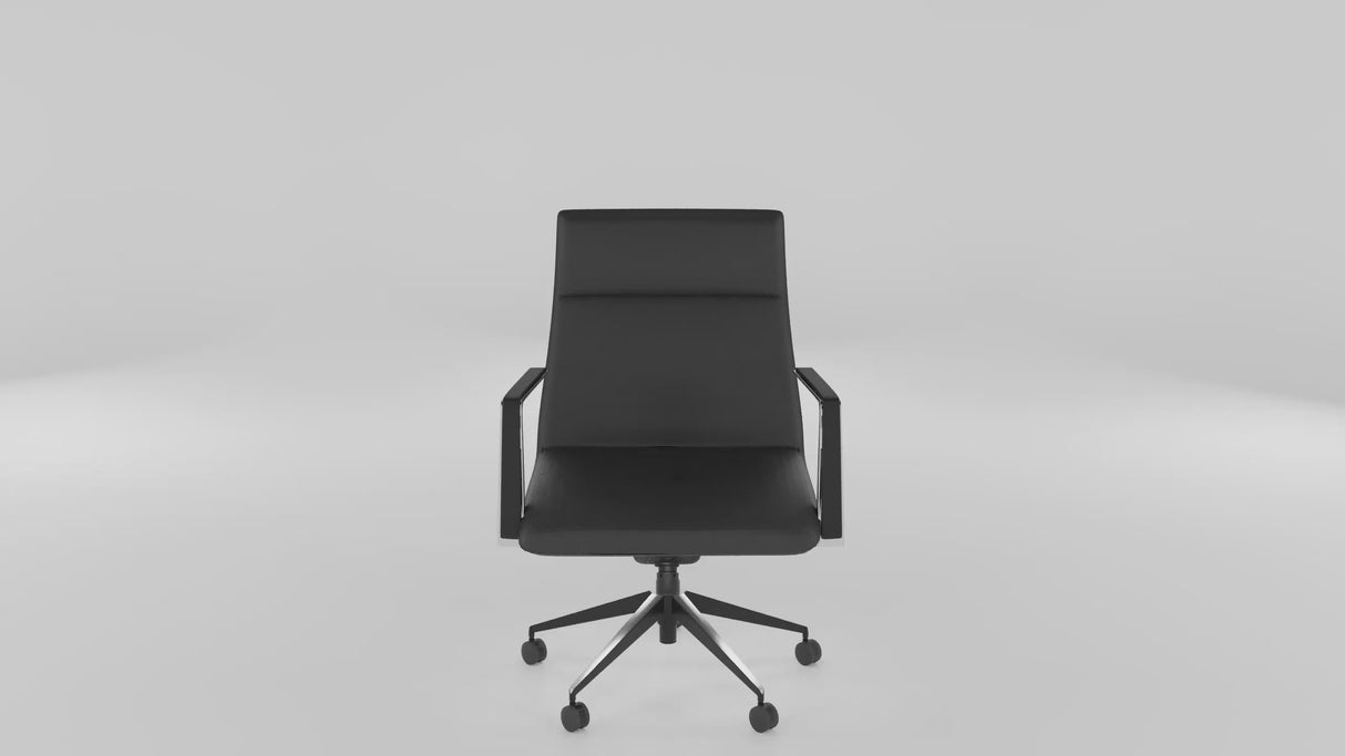 RL Mirage Genuine Leather Medium Back Executive Chair