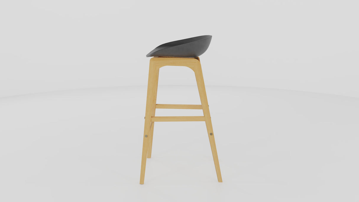RL Virgo Timber Leg Counter Stool