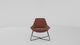 RL Lutie Cross Fabric Upholstered Breakout Chair