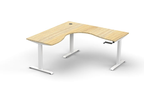 RL Boost Crank Single User Height Adjustable Corner Workspace