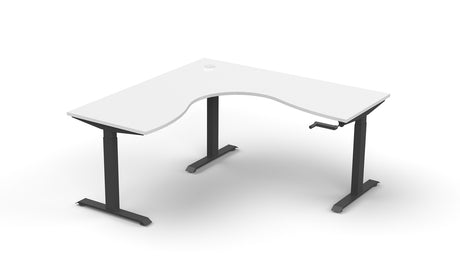 RL Boost Crank Single User Height Adjustable Corner Workspace