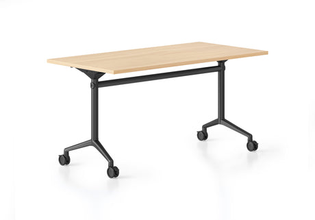 RL Typhoon Black Metal Leg Flip Top Portable Table