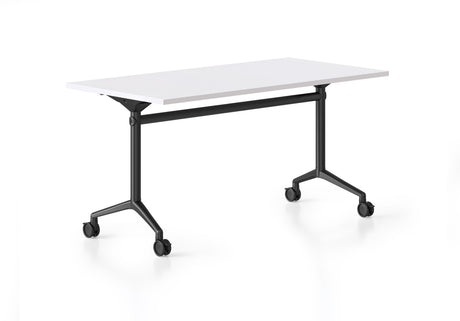 RL Typhoon Black Metal Leg Flip Top Portable Table