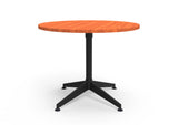 RL Typhoon Black Base Round Meeting Table