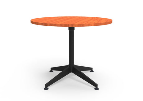 RL Typhoon Black Base Round Meeting Table