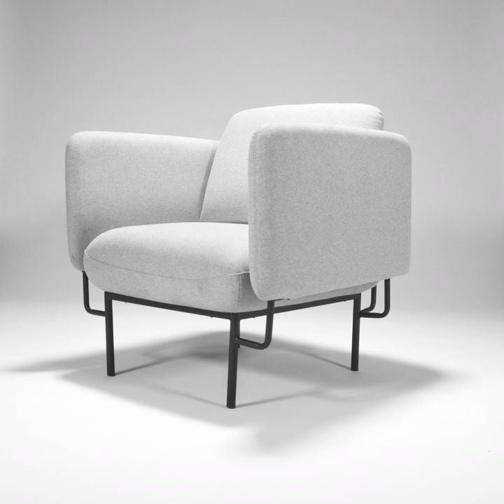 RL Capri Fabric Upholstered 1 Seater Reception Area Lounge
