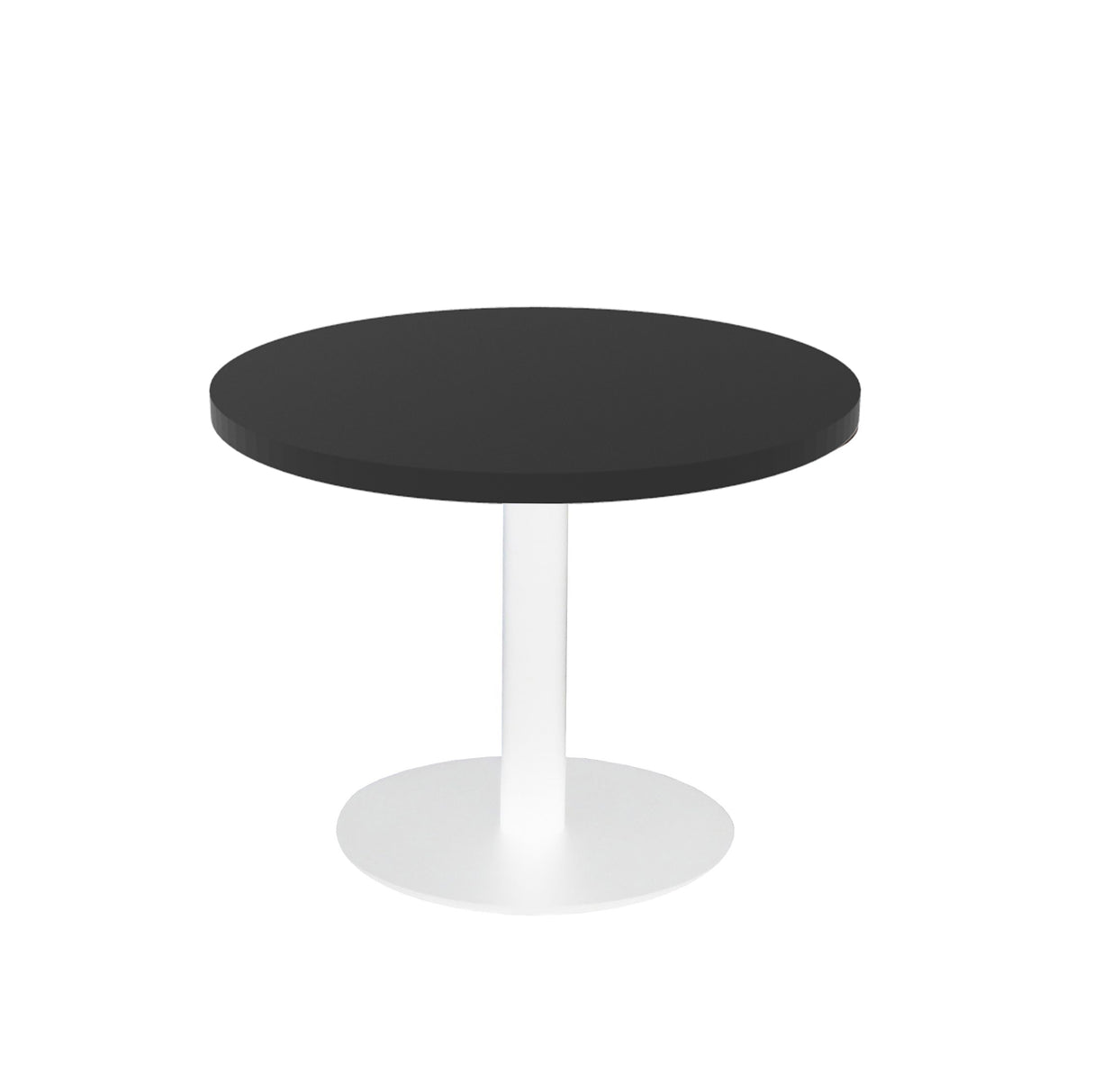 RL Estilo Metal Base Round Coffee Table