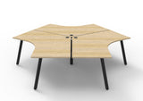 RL Infinity 120 Degree System Desk for 3 Users
