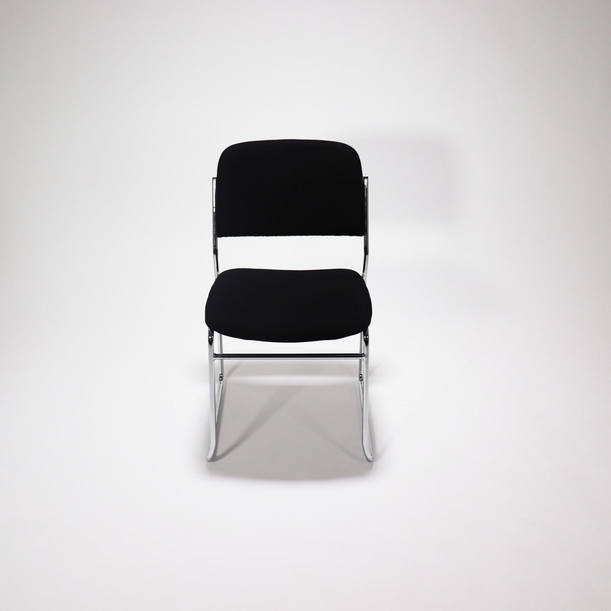 RL Evo Fabric Upholstered Metal Sled Base Visitor Chair