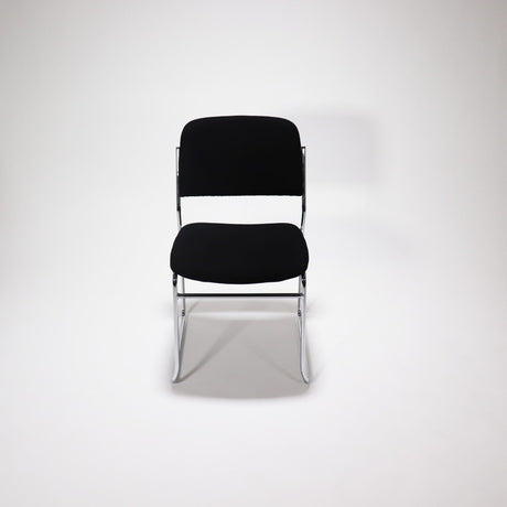 RL Evo Fabric Upholstered Metal Sled Base Visitor Chair