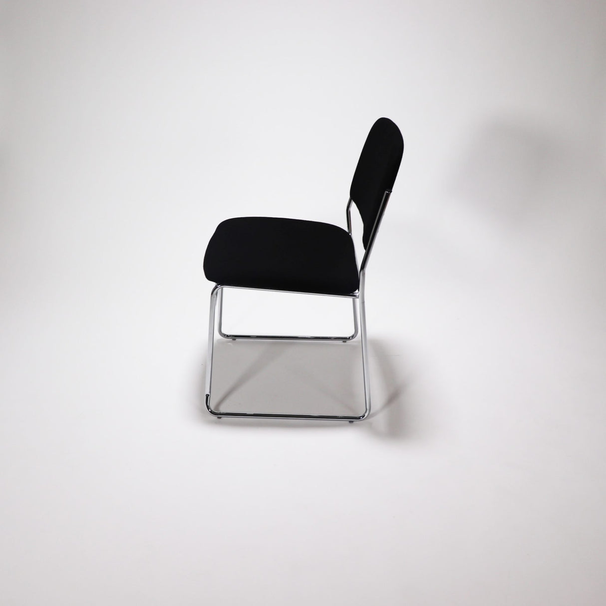 RL Evo Fabric Upholstered Metal Sled Base Visitor Chair