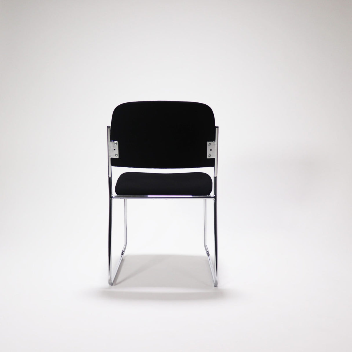 RL Evo Fabric Upholstered Metal Sled Base Visitor Chair