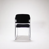 RL Evo Fabric Upholstered Metal Sled Base Visitor Chair