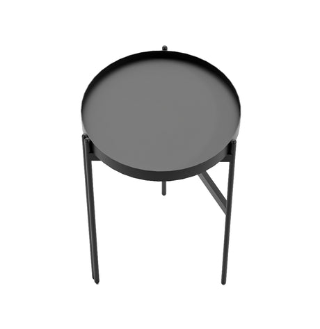 RL Nido Metal Leg Round Side Table