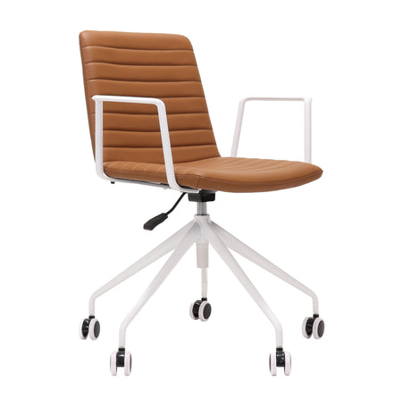 RL Pixel Swivel PU Leather Upholstered Breakout and Meeting Chair