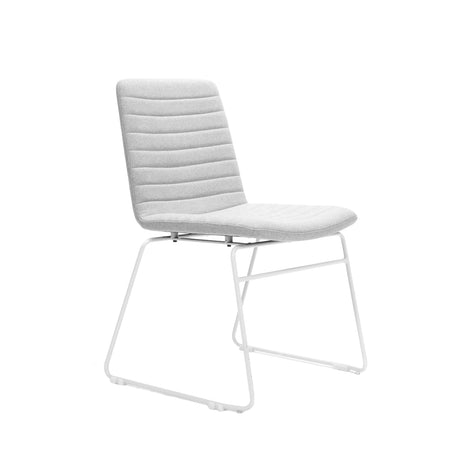 RL Pixel Fabric Upholstered Sled Base Breakout Chair