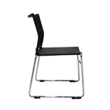 RL PMV Stackable Chrome Sled Base Hospitality Chair