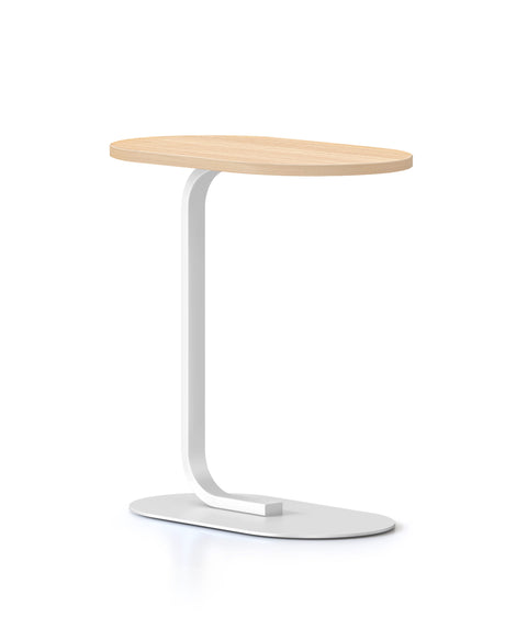 RL Selene Metal Leg Oval Side Table