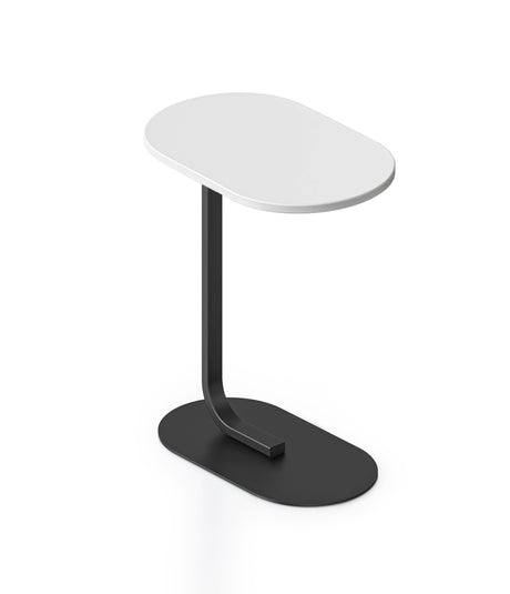 RL Selene Metal Leg Oval Side Table