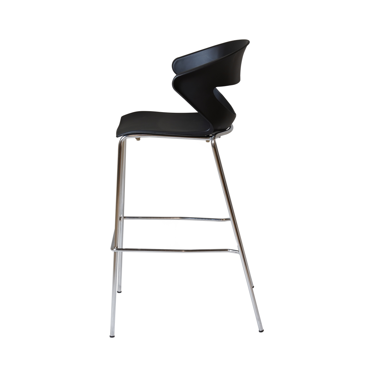 RL Taurus Chrome Leg Hospitality Bar Stool