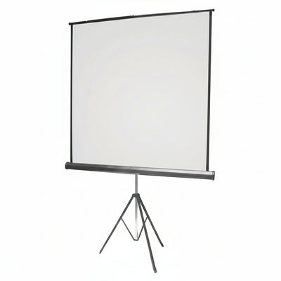 VC Projection Screen on Tripod Stand