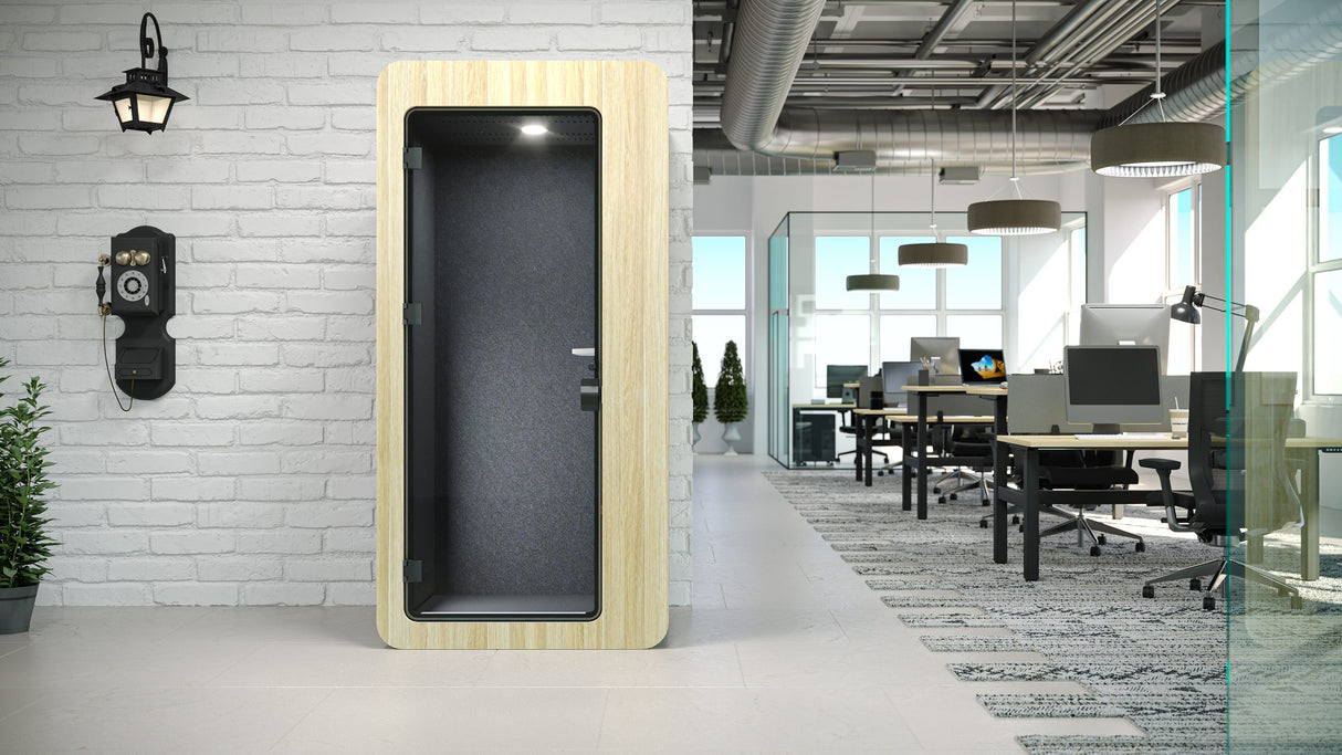 OL Qzone Freestanding Phone Booth