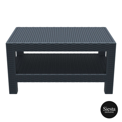 FL Monaco Hospitality Moulded Resin Outdoor Lounge Table