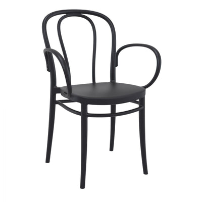 FL Victor XL Hospitality Stackable Outdoor Armchair