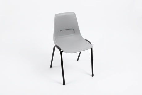 MA Shell Stackable Metal 4 Leg Visitor Chair